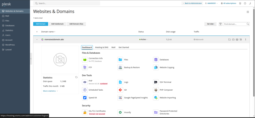 stap2-dashboard-backup-restore